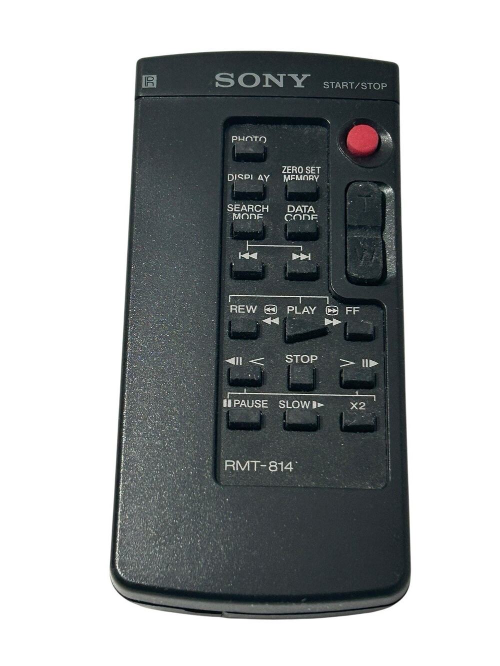 Genuine Sony Handycam REMOTE CONROL RTM-814 rtm 814 Black